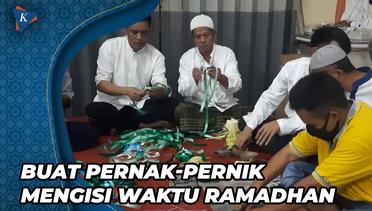 Manfaatkan Waktu Ramadhan, Warga Binaan Rutan Purworejo Buat Pernak-pernik dari Barang Bekas