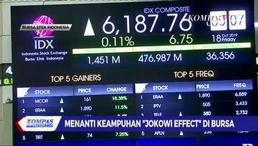 Menanti Keampuhan "Jokowi Effect" di Bursa Saham