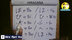 Cara Menulis Dakuon BA,BI,BU,BE,BO #HiroApriIto #Fokus #BahasaJepang