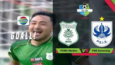 Goal Sohei Matsunaga - PSMS Medan (2) vs (2) PSIS Semarang | Go-Jek Liga 1 Bersama Bukalapak