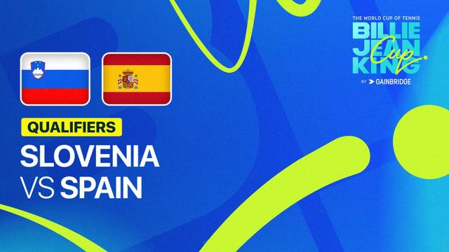 Slovenia vs Spain - Billie Jean King Cup Qualifiers - Full Match | Billie Jean King Cup 2026