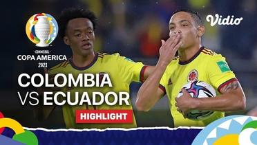 Highlight | Colombia 1 vs 0 Ecuador | Copa America 2021