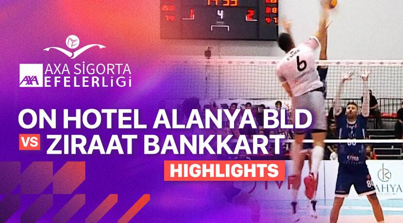Alanya Belediyespor vs Ziraat Bankkart