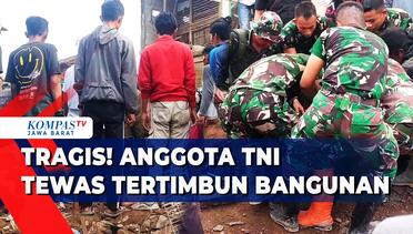 Anggota TNI Gugur Saat Bertugas Jadi Relawan