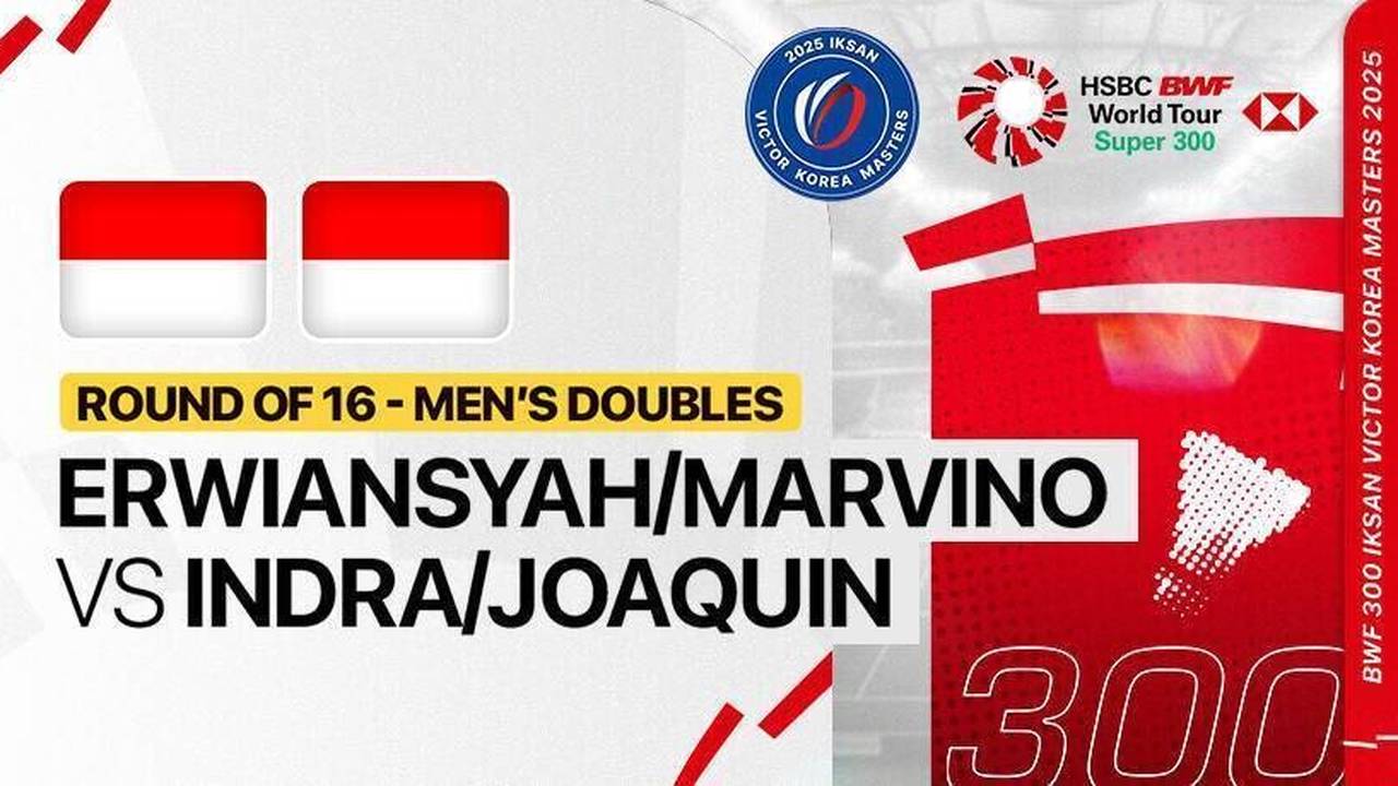 Muh Putra Erwiansyah/Daniel Edgar Marvino (INA) vs Raymond Indra ...