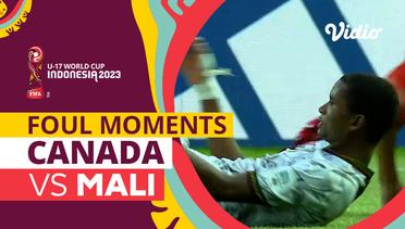 Momen Pelanggaran Keras | Canada vs Mali | FIFA U-17 World Cup Indonesia 2023