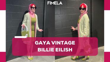 6 Potret Billie Eilish Duplikasi Gaya Barbie Vintage Tahun 1960-an di Grammys 2024