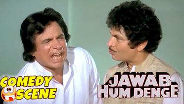 Kader Khan & Jackie Shroff | Comedy Scene | Jawab Hum Denge | Shatrughan Sinha, Sridevi | HD