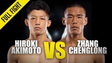 Hiroki Akimoto vs. Zhang Chenglong - ONE Championship Full Fight