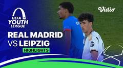 Real Madrid vs Leipzig - Highlights | UEFA Youth League 2023/24