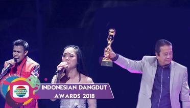 Momen Kebahagian Para Pemenang Indonesian Dangdut Awards 2018