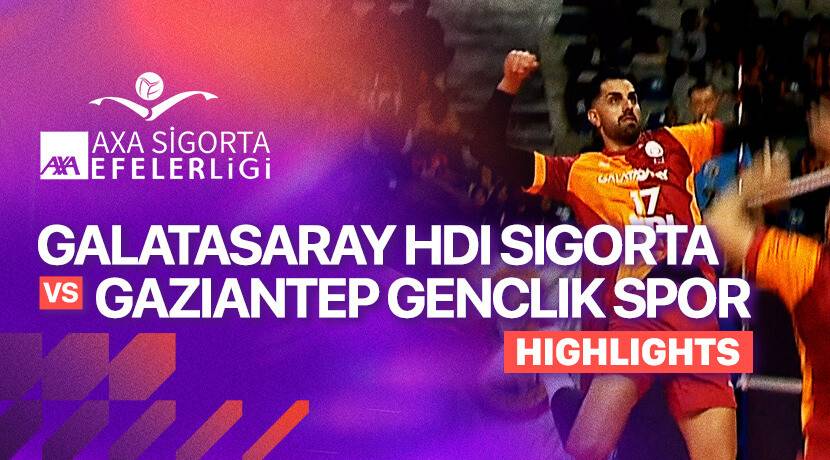 Galatasaray Daikin vs Gaziantep Genclik Spor