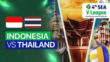 Indonesia vs Thailnd - Women's SEA V League