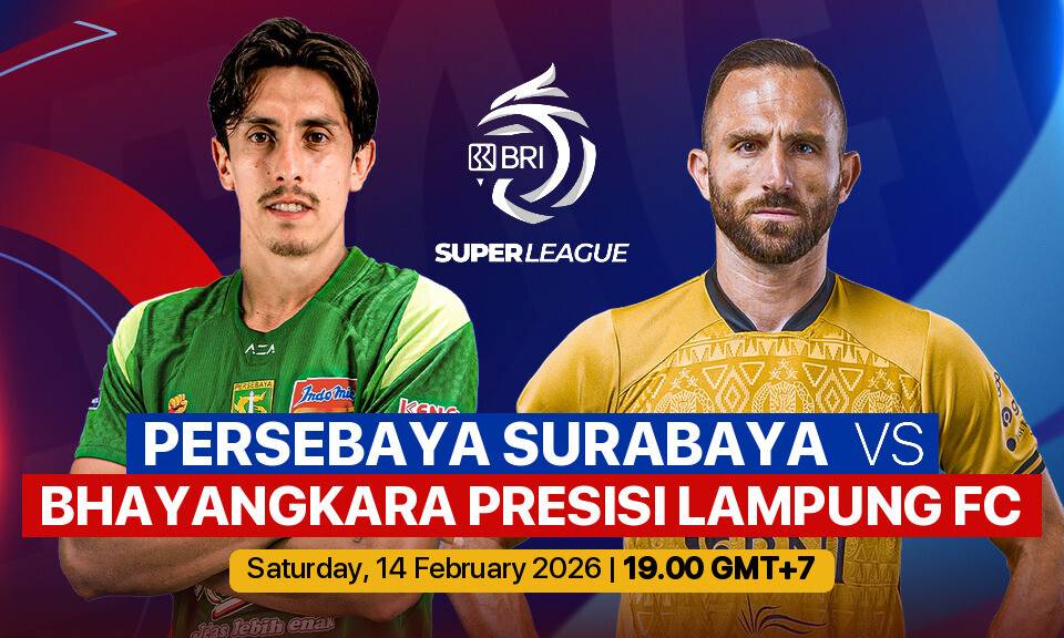 Persebaya vs Bhayangkara Presisi Lampung FC