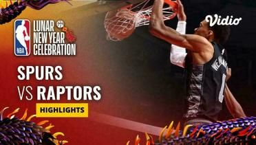 San Antonio Spurs vs Toronto Raptors - Highlights | NBA Regular Season 2023/24
