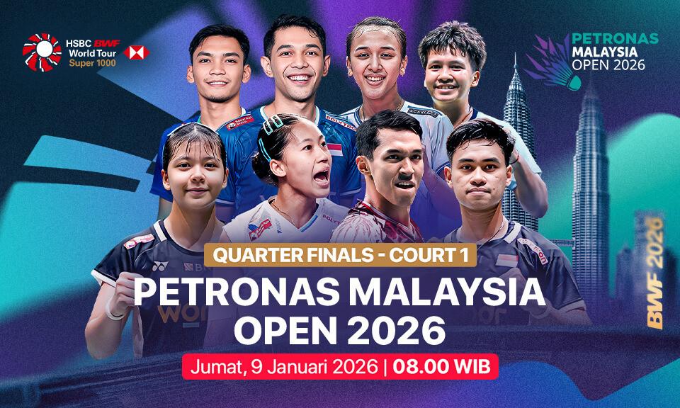 PETRONAS Malaysia Open 2026 - Quarterfinals (Court 1)