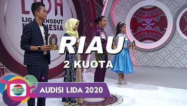 SELAMAT !!! Arif Defri Arianto dan Zahra Bil Hazzary Menjadi Duta LIDA 2020 Provinsi Riau - LIDA 2020 Audisi Riau