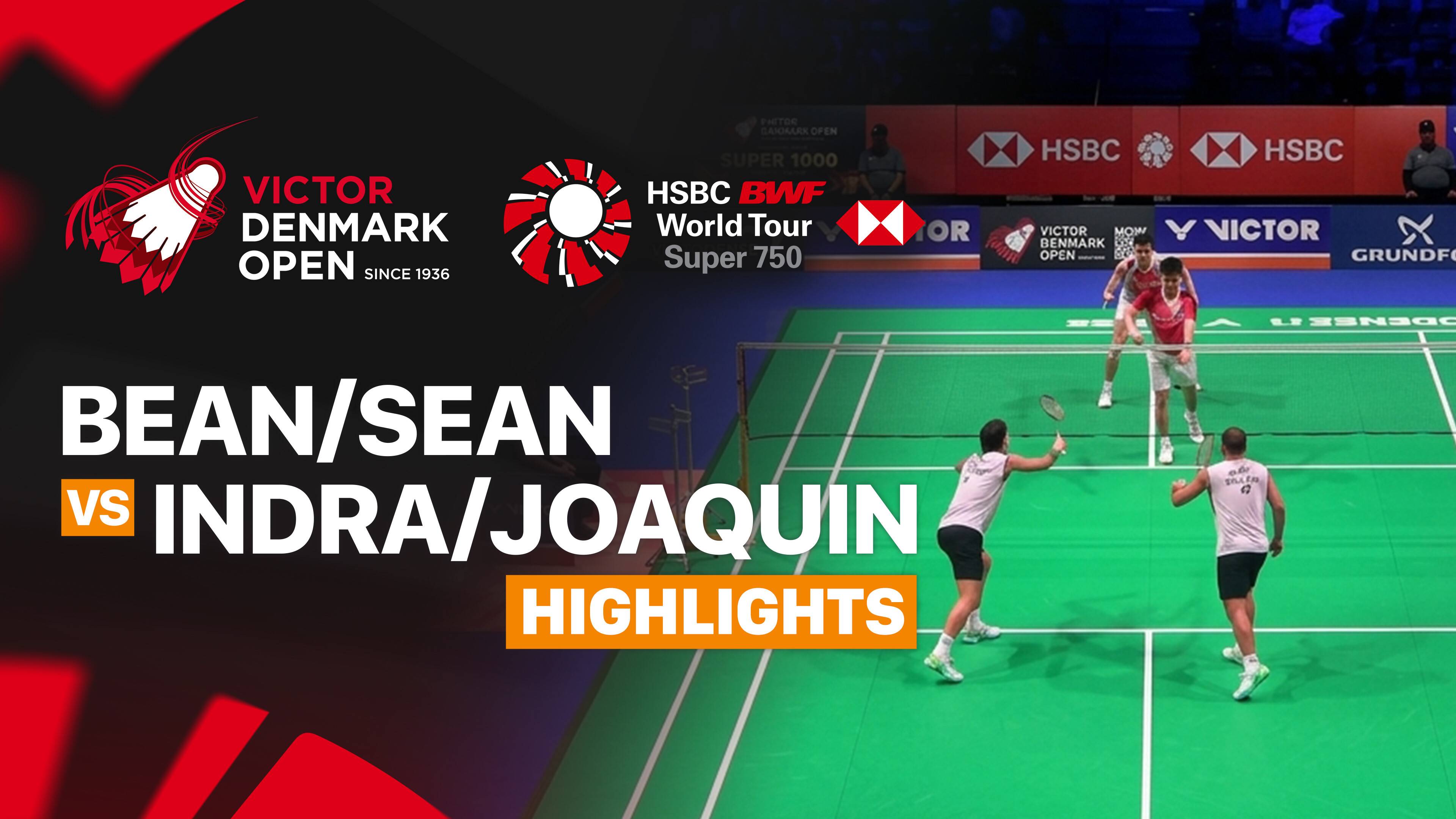 Ben Lane/Sean Vendy (ENG) vs Raymond Indra/Nikolaus Joaquin (INA) - Men's Doubles Round of 32 | VICTOR Denmark Open 2026
