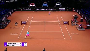 Jelena Ostapenko vs Emma Raducanu - Match Highlights | WTA Porsche Tennis Grand Prix 2023