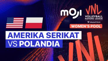 Full Match | Amerika Serikat vs Polandia | Women’s Volleyball Nations League 2023