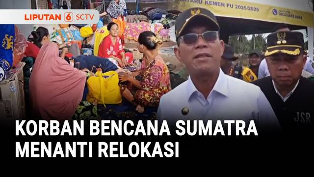 Korban Bencana di Sumatra Menanti Relokasi