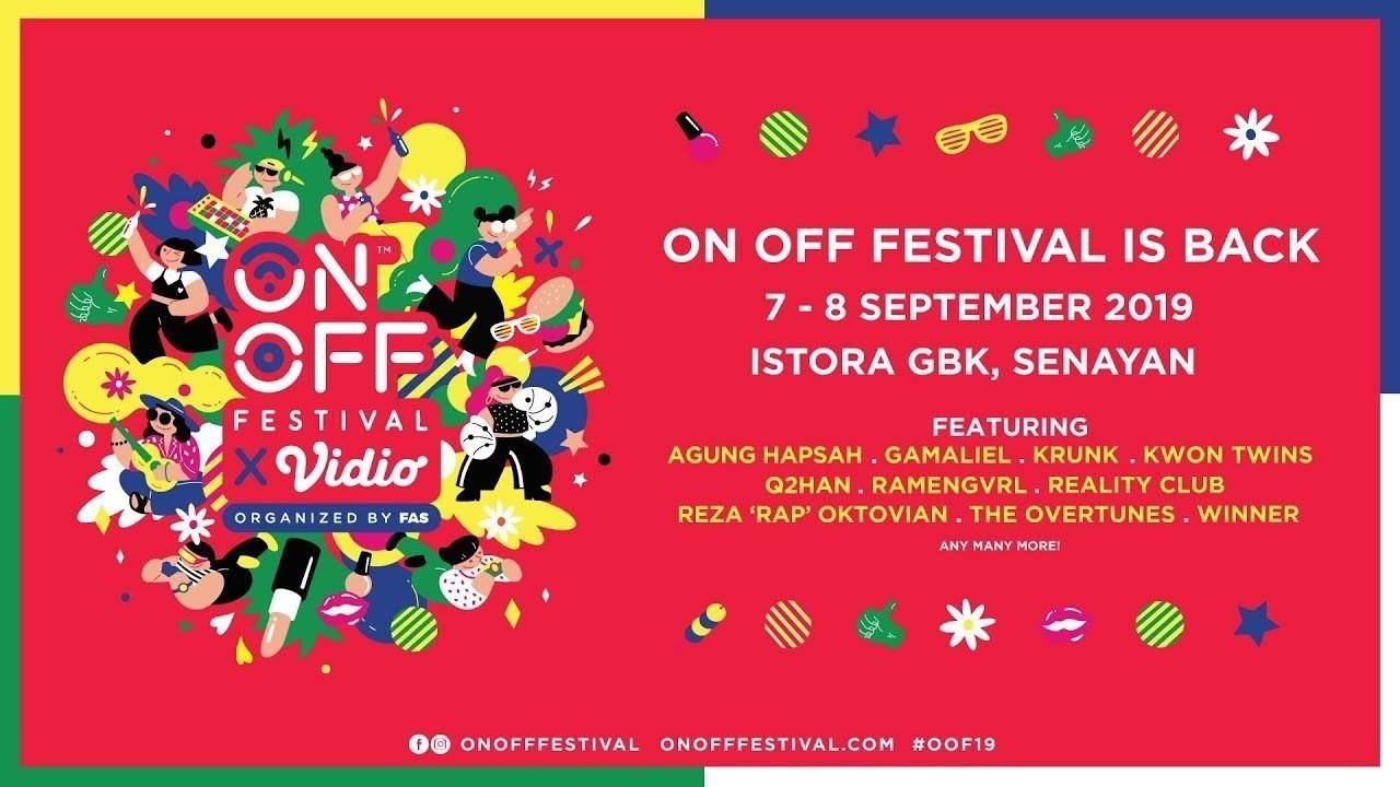 LINE UP ON OFF FESTIVAL 2019 Featuring Winner - #OOF19 | Vidio