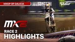 MXGP of Galicia - MX2 Race 2 - Highlights | MXGP 2024