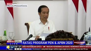 Presiden Jokowi Bahas Program PEN dan Perubahan Postur APBN 2020