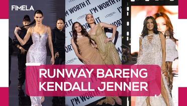 Cinta Laura dan Enzy Storia Runway L'Oreal Paris Bareng Kendall Jenner