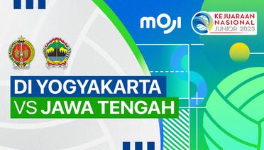 Putra: DI Yogyakarta vs Jawa Tengah - Full Match | Kejurnas Junior 2023