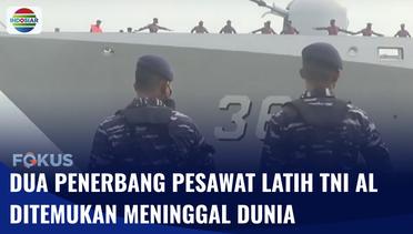 Dua Penerbang Pesawat Latih TNI AL yang Jatuh di Selat Madura Ditemukan Tewas Terduduk di Kursi | Fokus