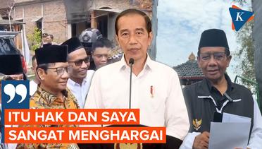 Jokowi Respons Keputusan Mahfud Mundur dari Kabinet, Apa Katanya?