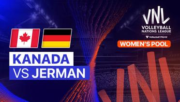 Kanada vs Jerman - Full Match | Women's Volleyball Nations League 2024