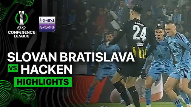 Slovan Bratislava vs Hacken - Highlight | UEFA Conference League 2025/26