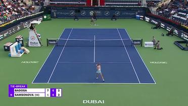 Paula Badosa vs Liudmila Samsonova - Highlights | WTA Dubai Duty Free Tennis Championships 2023