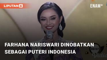 Farhana Nariswari Dari Jawa Barat Dinobatkan Sebagai Puteri Indonesia 2023