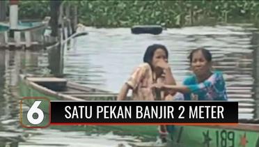 Satu Pekan Direndam Banjir 2 Meter, Warga Wajo Tetap Enggan Mengungsi | Liputan 6