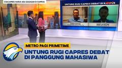Untung Rugi Capres Debat Di Panggung Mahasiwa