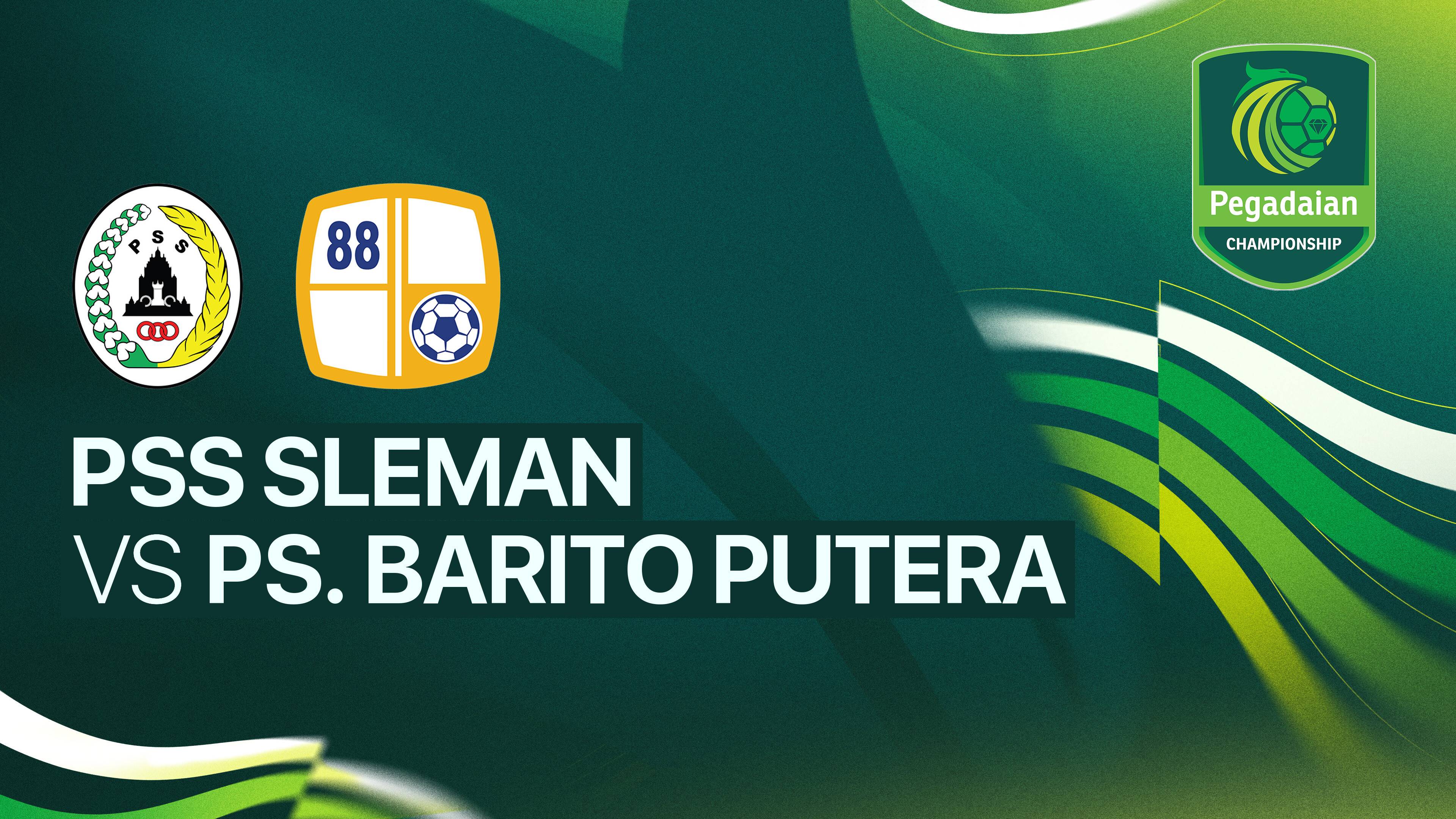 PSS Sleman vs PS Barito Putera