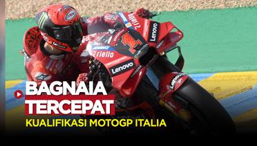 Pecco Bagnaia Tercepat di Kualifikasi MotoGP Italia