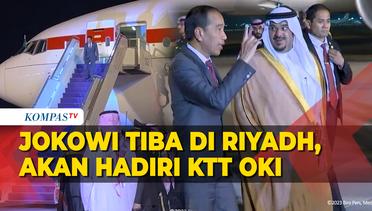 Momen Presiden Jokowi Tiba di Riyadh untuk Hadiri KTT Luar Biasa OKI Bahas soal Situasi Gaza