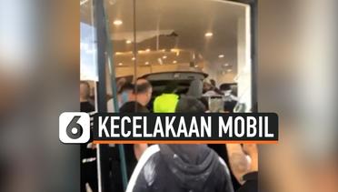 Detik-Detik Mobil SUV Tabrak Toko Hijab di Sydney