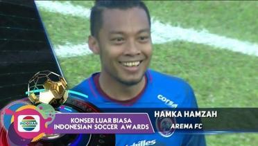 Selamat! Hamka Hamzah Mendapat Gelar Best Defender 2019 - KLB Indonesian Soccer Awards 2020