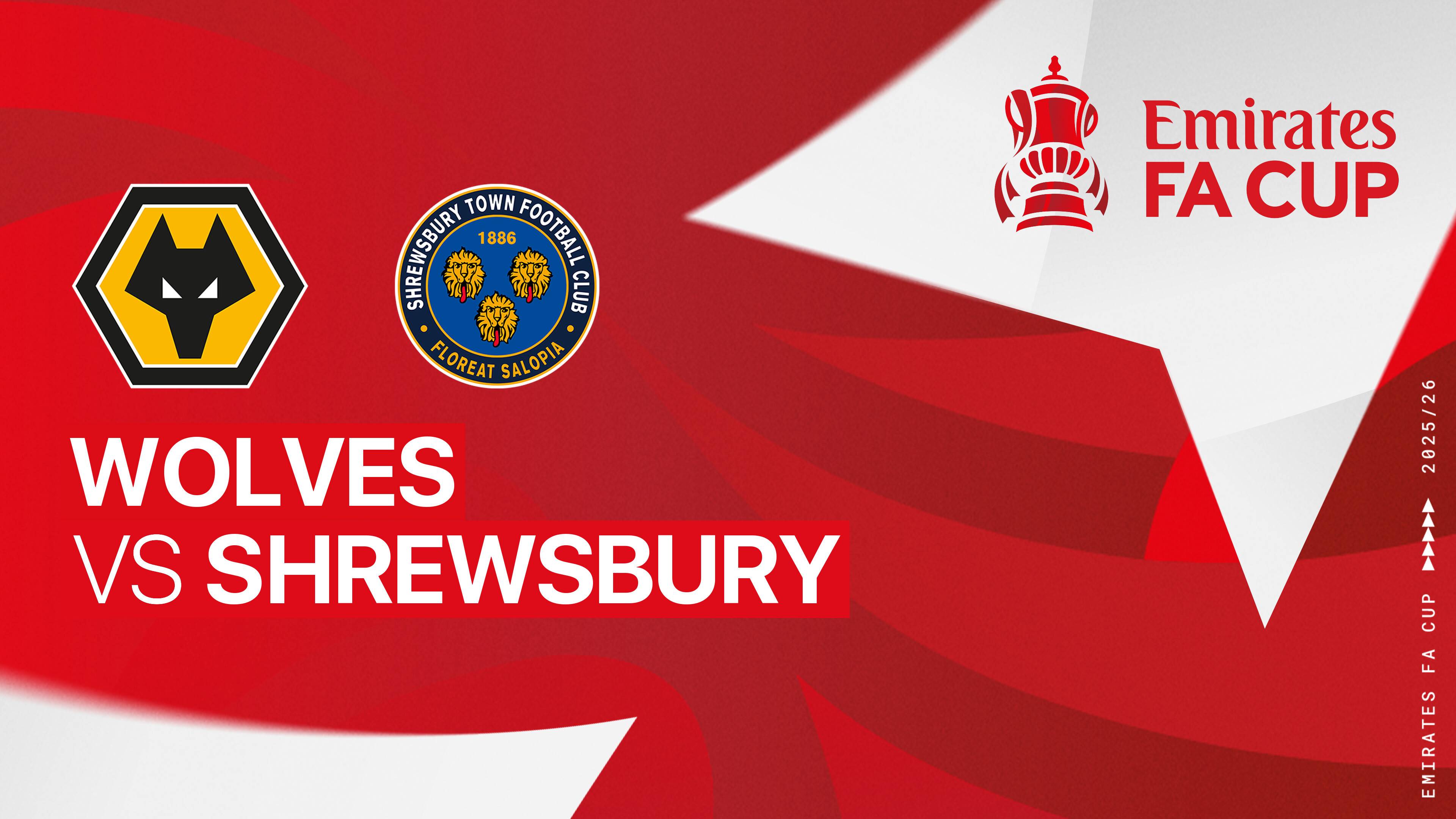 Wolverhampton Wanderers vs Shrewsbury Town FC