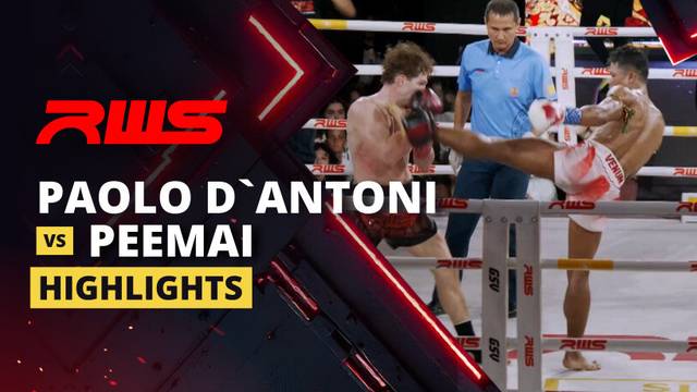 Paolo D'Antoni vs Peemai - Highlight | RWS Muay Thai 2026