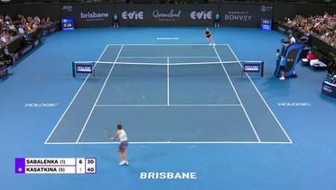 Quarter Final: Aryna Sabalenka vs Daria Kasatkina - Highlights | WTA Brisbane International 2024