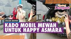 Gilga Sahid Beri Kado Ultah Mobil Mewah Untuk Happy Asmara, Sampai Sewa Videotron Untuk Beri Ucapan