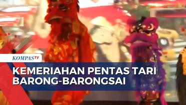 Festival Semarapura ke-5 Dimeriahkan dengan Tarian Kolaborasi 58 Barong Khas Bali dan Barongsai!