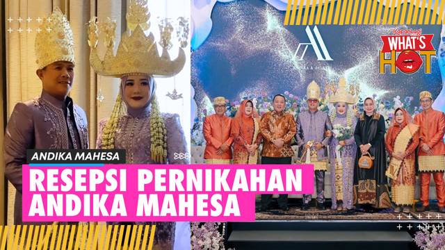 Andika Mahesa Gelar Resepsi Pernikahan, Dihadiri Gubernur Lampung Hingga Rekan Band