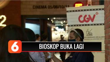 Bioskop Dapat Izin Buka Kembali dengan Kapasitas Penonton 50 Persen | Liputan 6